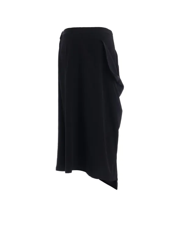 TA/PE CREPE DE CHINE SKIRT made by Yohji Yamamoto