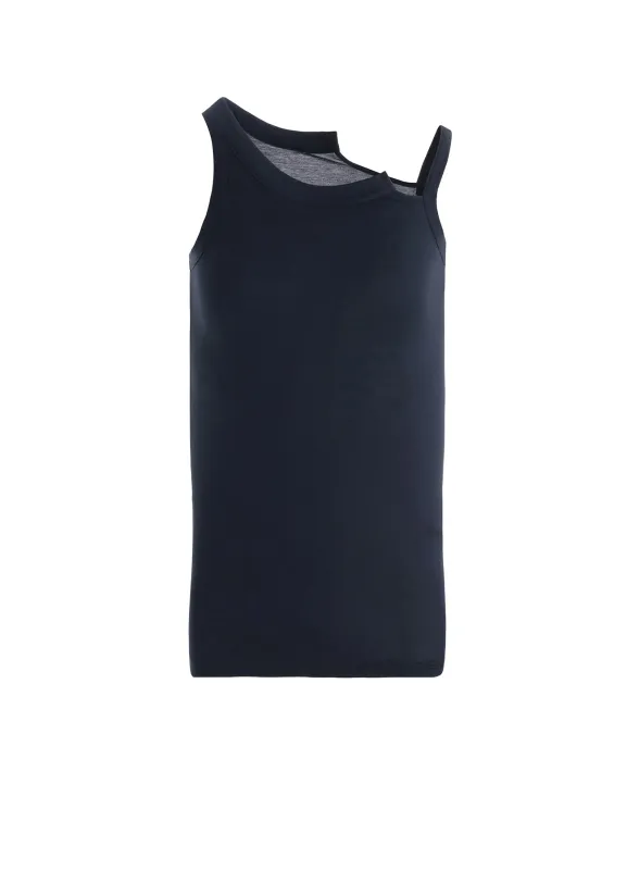 COTTON JERSEY BACKLESS TANKTOP made by Yohji Yamamoto