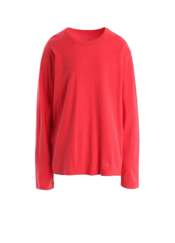 COTTON FRAISE Y'S STITCH LONG SLEEVE BIG T made by Yohji Yamamoto