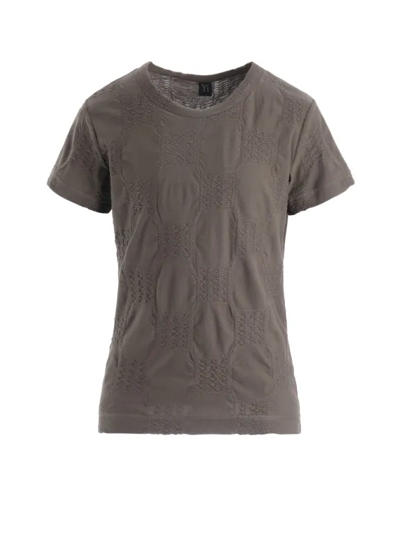 BLOCK TUCK JQ SHORT SLEEVE TEE made by Yohji Yamamoto