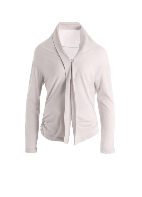 COTTON JERSY FRONT BUTTONS CARDIGAN made by Yohji Yamamoto