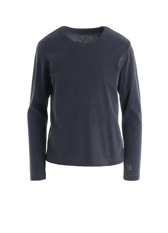 COTTON FRAISE Y'S STITCH LONG SLEEVE T made by Yohji Yamamoto