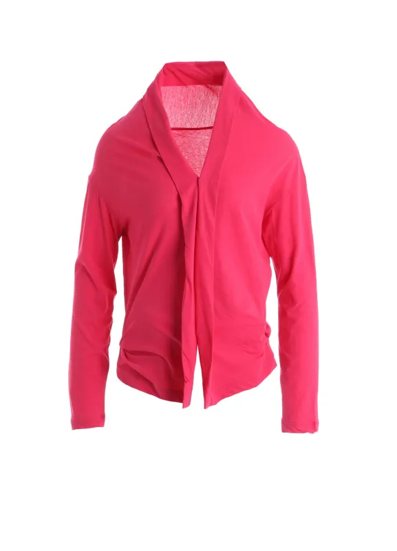 COTTON JERSY FRONT BUTTONS CARDIGAN made by Yohji Yamamoto