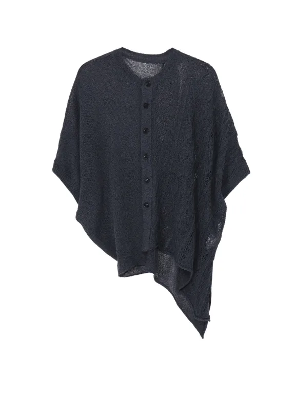 OPEN-WEAVE CABLE-KNIT COAT made by Yohji Yamamoto