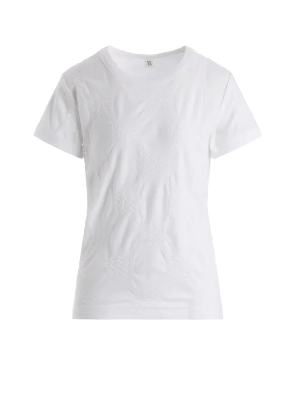 BLOCK TUCK JQ SHORT SLEEVE TEE made by Yohji Yamamoto