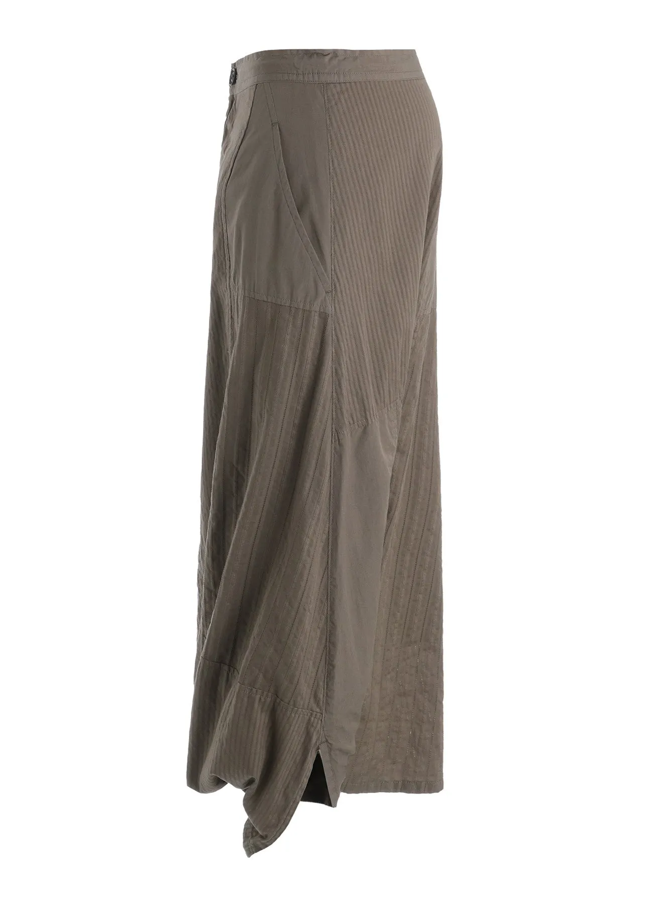 PATCHWORK PATCHED POCKET SKIRT PANTS sold by Yohji Yamamoto product image thumbnail 3