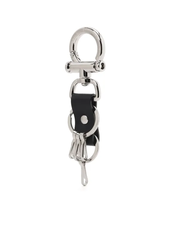 BAR STYLE LEATHER STRAP KEY FLOCK made by Yohji Yamamoto