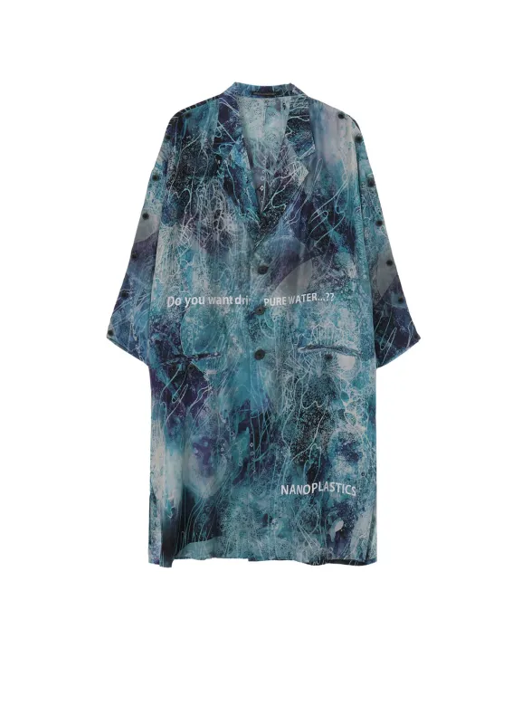 SEA PRINTED SHOULDER OPEN JACKET made by Yohji Yamamoto