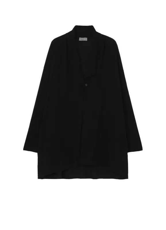 HIGH TWISTED GAS PS ONE BUTTON CARDIGAN made by Yohji Yamamoto