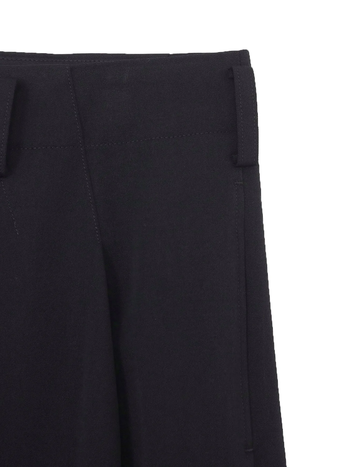 WOOL GABARDINE PLUSH CLOTH PANTS sold by Yohji Yamamoto product image thumbnail 4