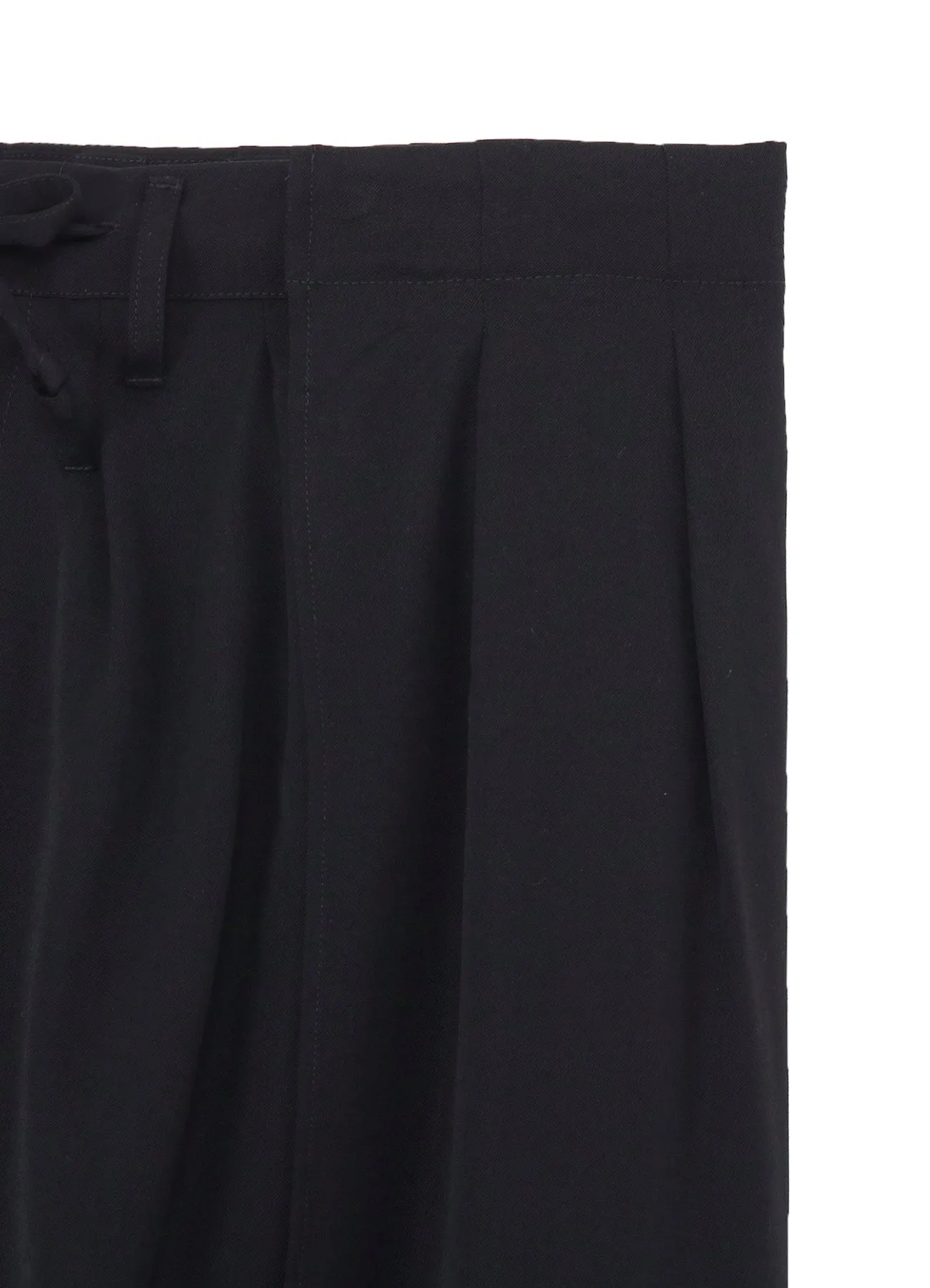 WOOL GABARDINE BOTH SIDES WRAP PANTS sold by Yohji Yamamoto product image thumbnail 5