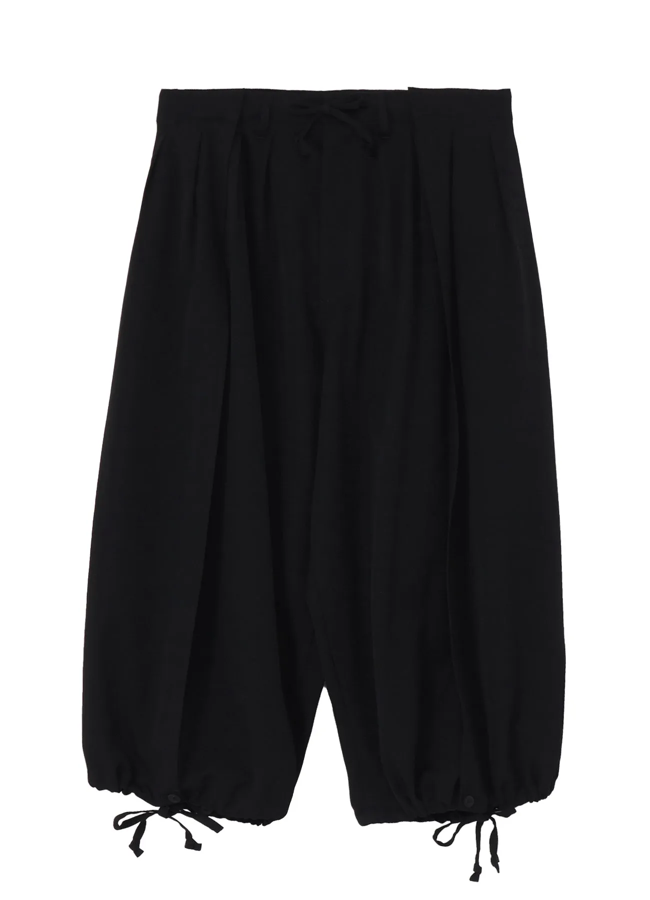 WOOL GABARDINE BOTH SIDES WRAP PANTS sold by Yohji Yamamoto product image thumbnail 2