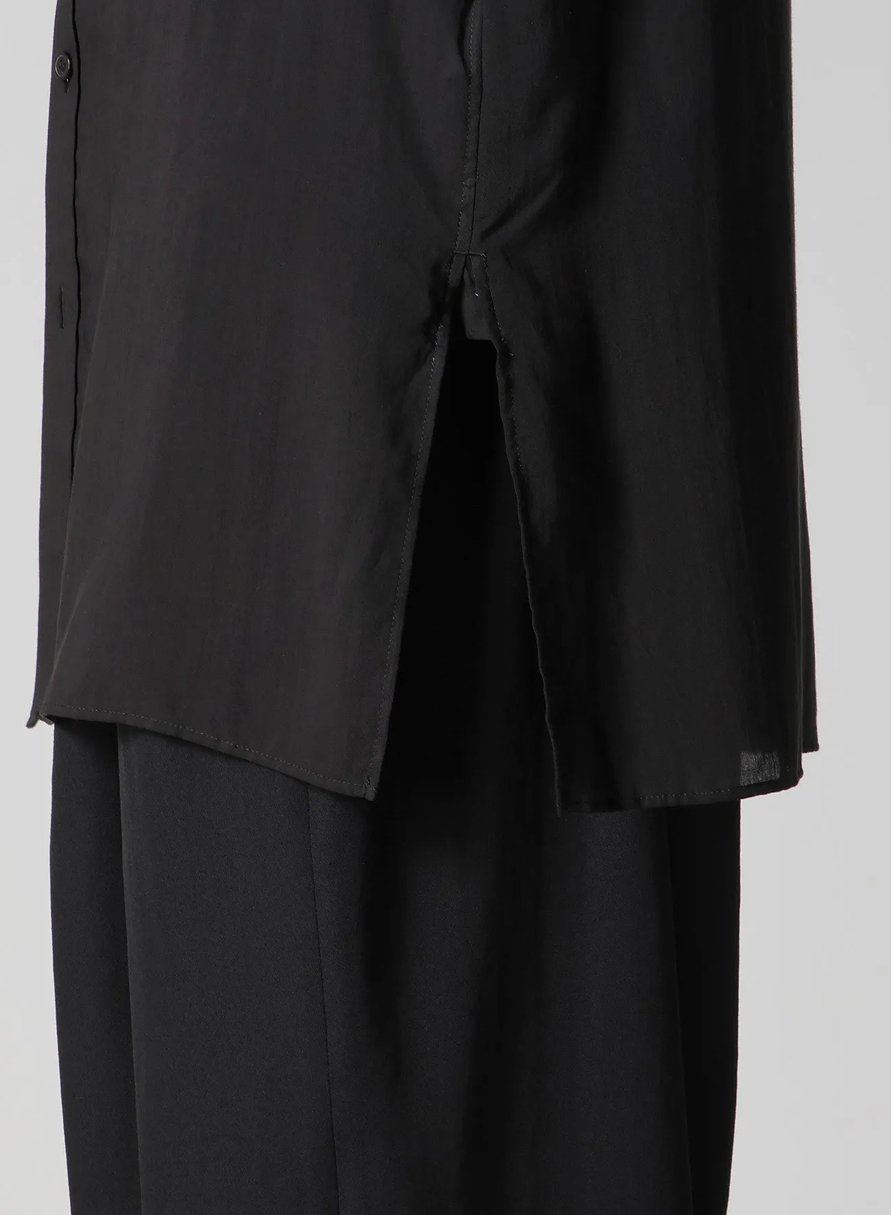 CELLULOSE LAWN DOUBLE COLLAR BLOUSE sold by Yohji Yamamoto product image thumbnail 5