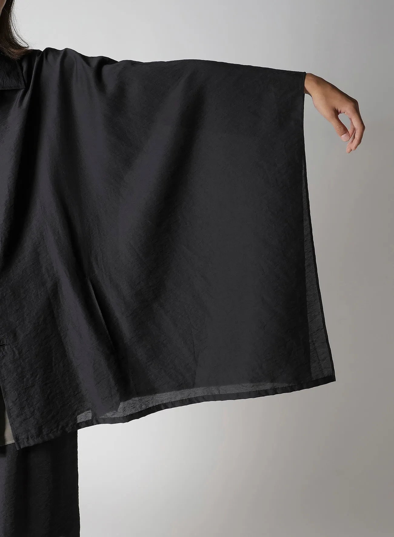 RY/NY/CU LAWN CAPE JACKET sold by Yohji Yamamoto product image thumbnail 4