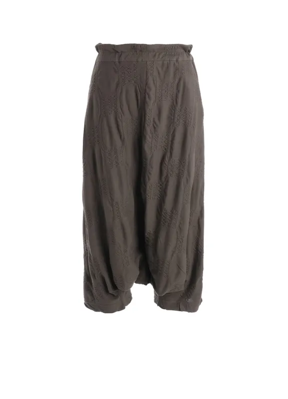 BLOCK TUCK JQ SAROUEL PANTS made by Yohji Yamamoto