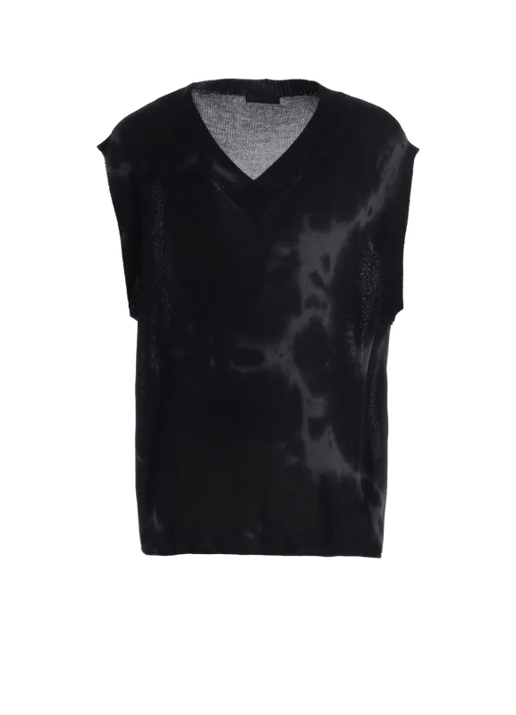 CHUSEN-DYED COMPACT TWIST VEST made by Yohji Yamamoto