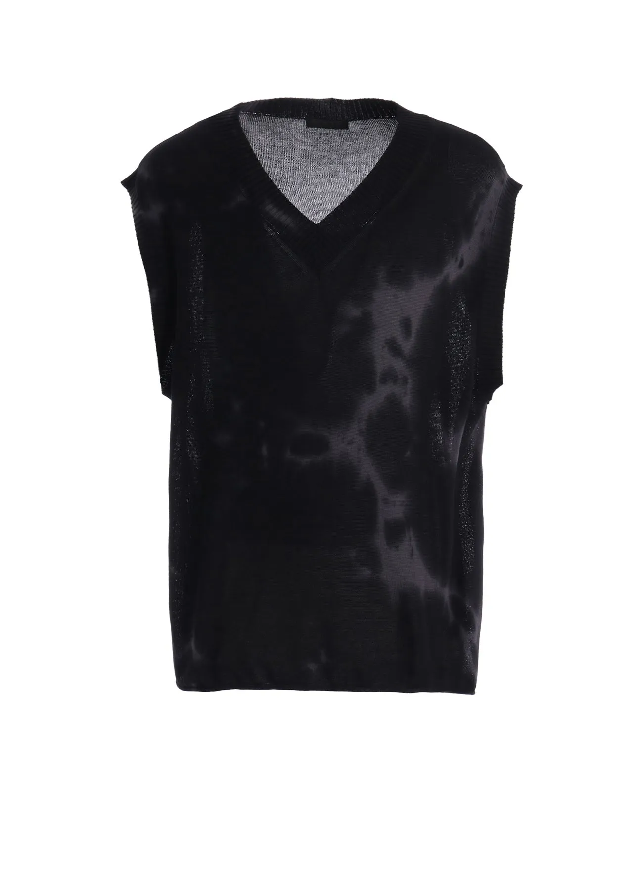 CHUSEN-DYED COMPACT TWIST VEST sold by Yohji Yamamoto