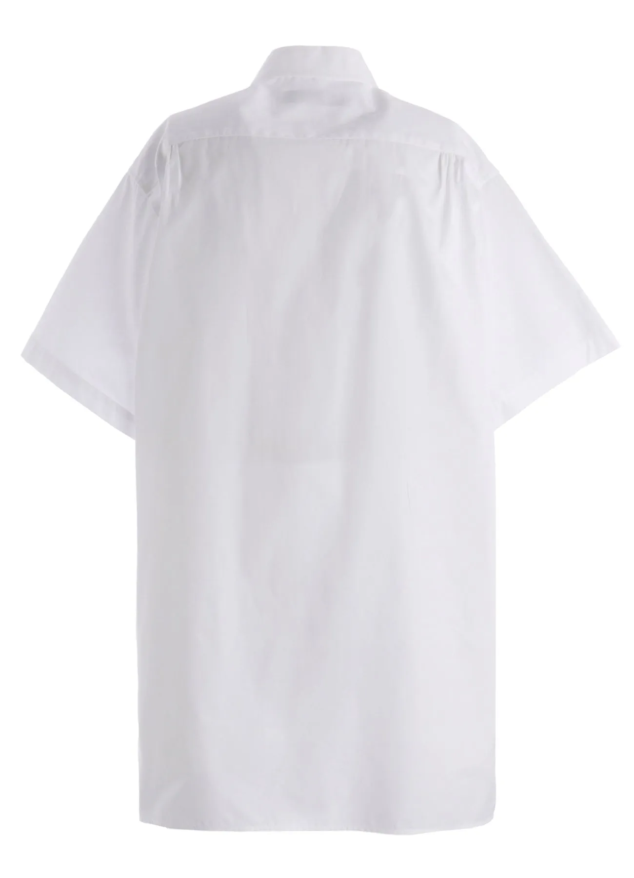 100/2 BROAD SHORT SLEEVE SHIRT WITH MANY BUTTONS sold by Yohji Yamamoto product image thumbnail 4