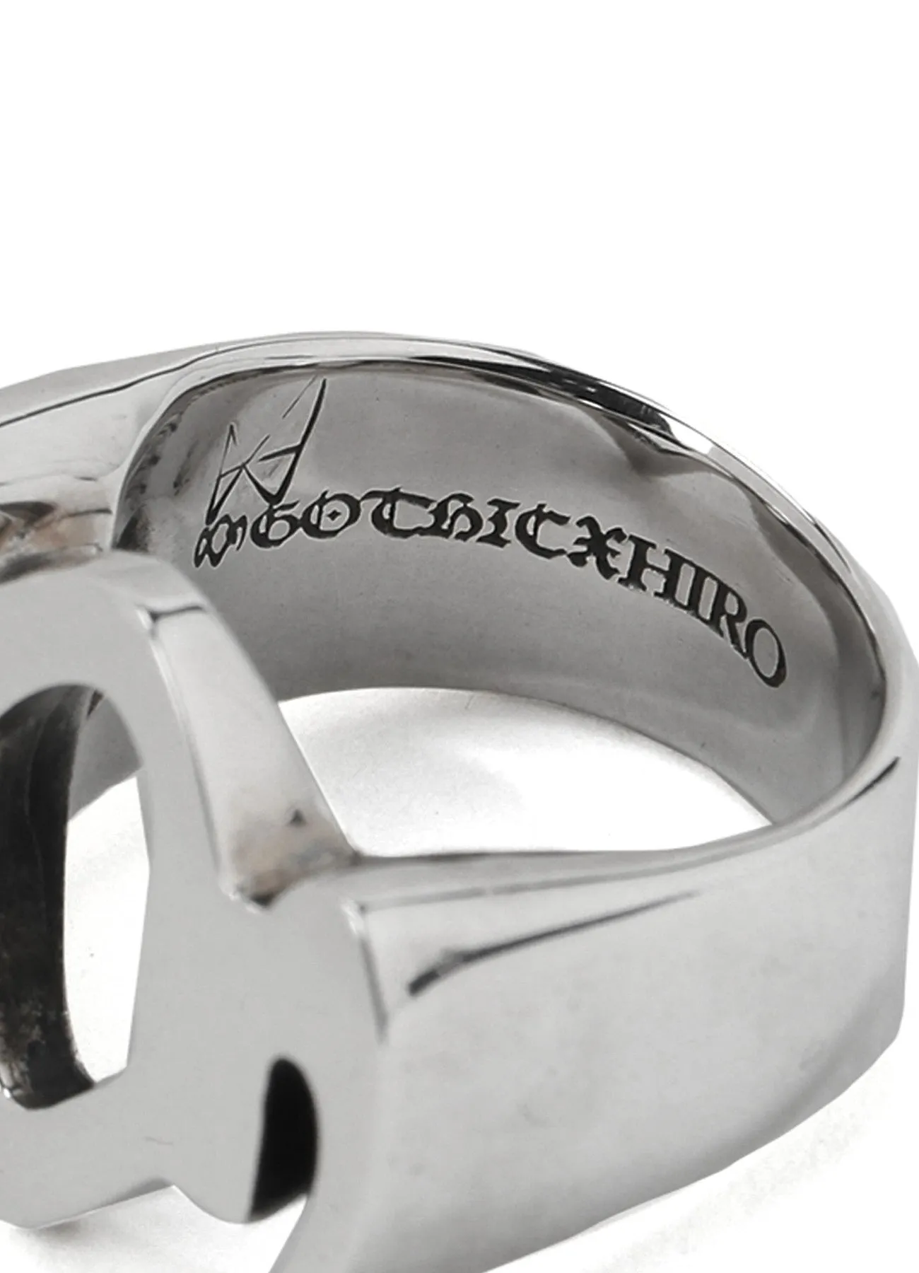 GOTHIC LARGE RING sold by Y's by Yohji Yamamoto product image thumbnail 5