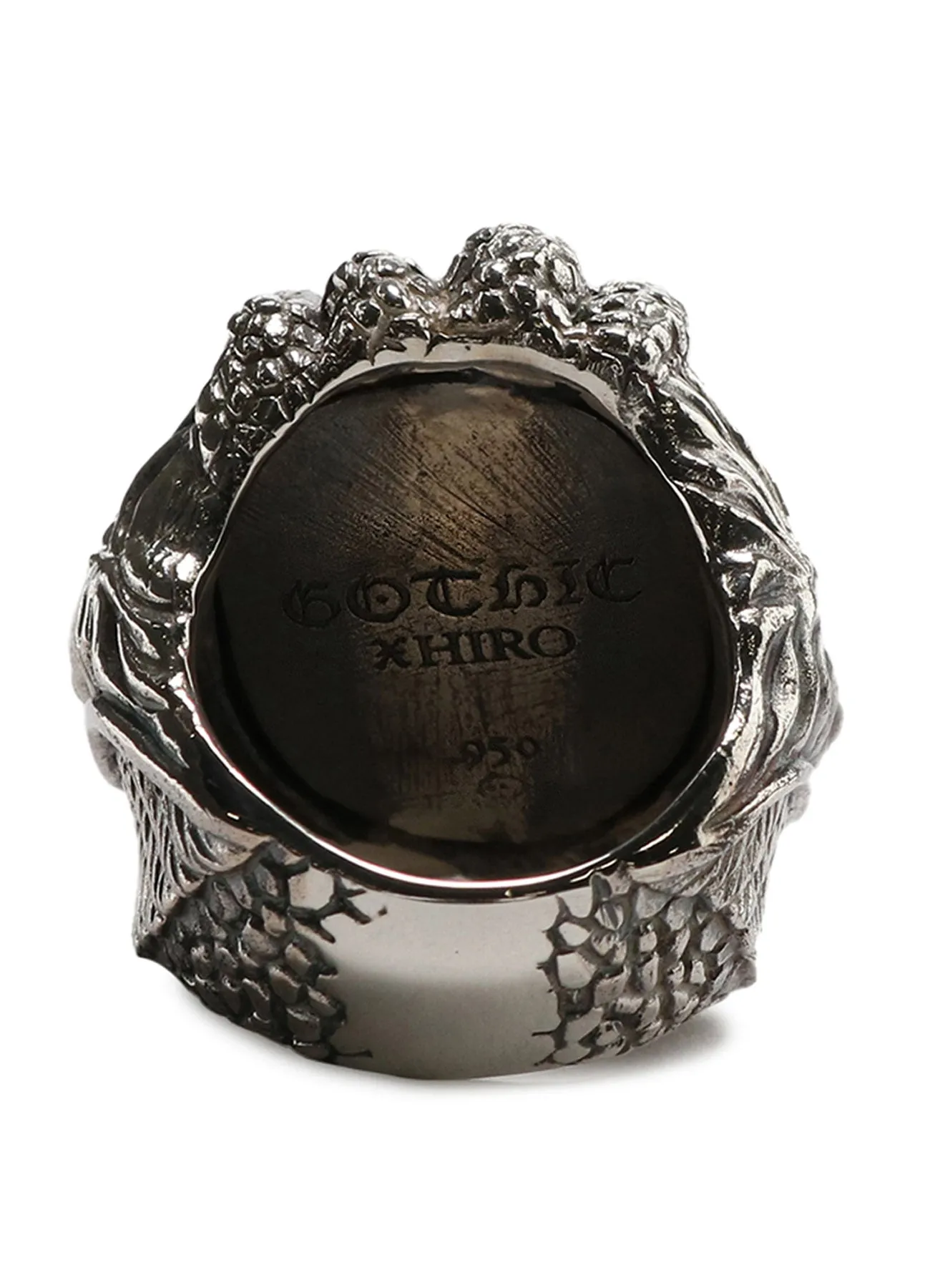 SILVER 950 NAKED EYE RING sold by Yohji Yamamoto product image thumbnail 3