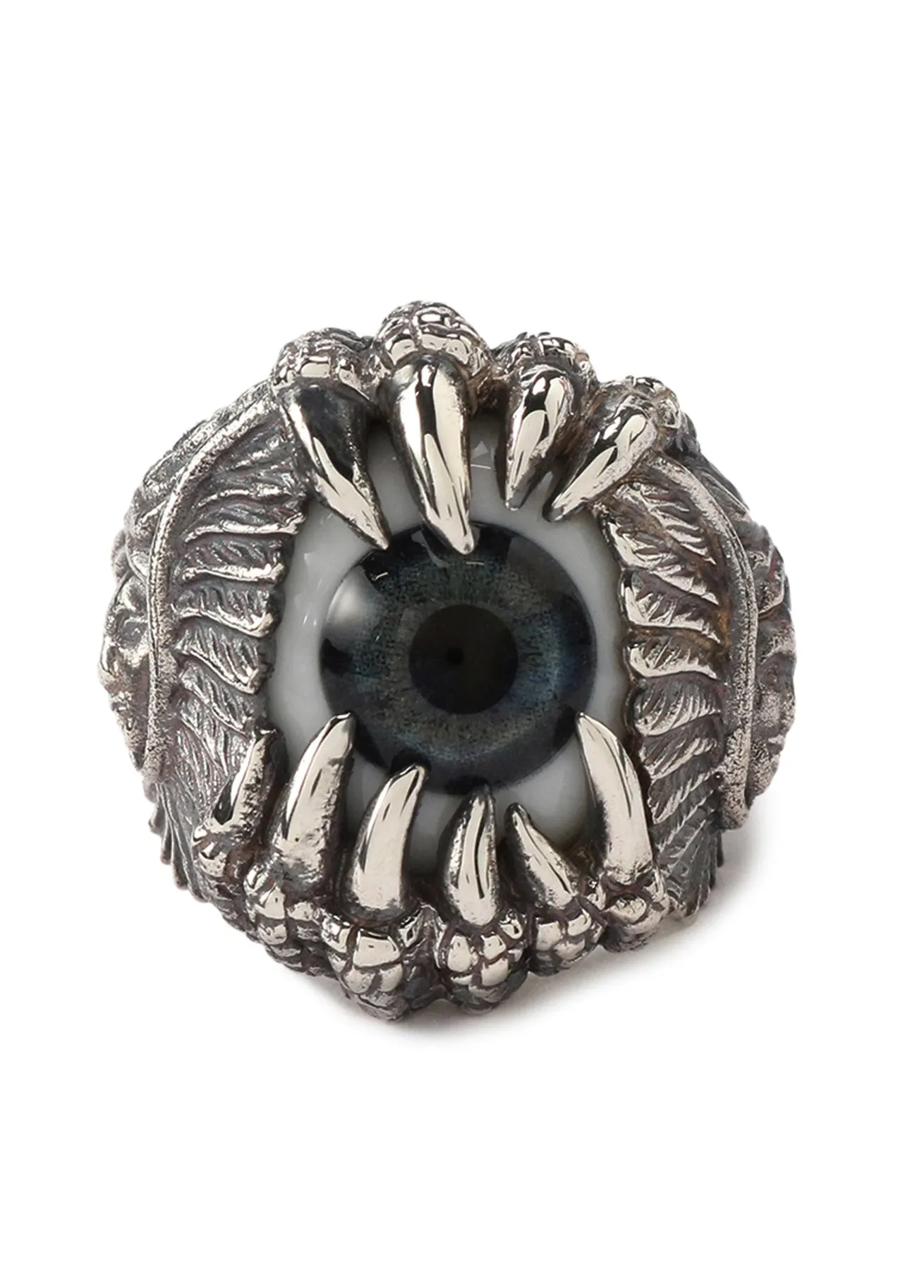 SILVER 950 NAKED EYE RING sold by Yohji Yamamoto product image thumbnail 4