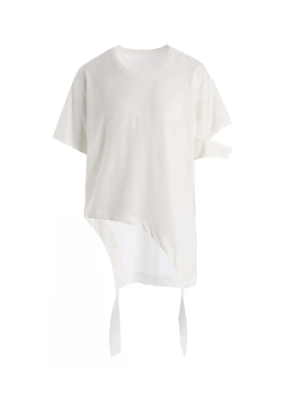 HARD-TWISTED JERSEY HOLLOW TEE A made by Yohji Yamamoto