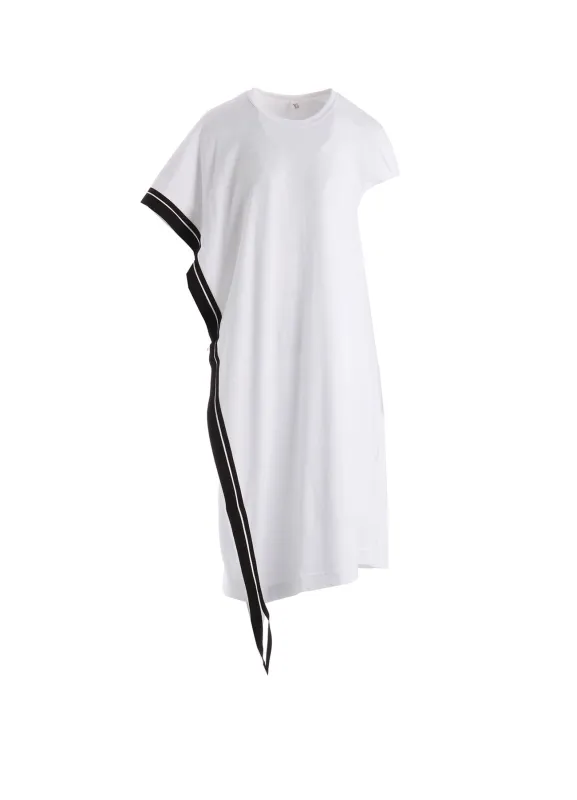 JERSEY UNBALANCE LINE DRESS made by Yohji Yamamoto