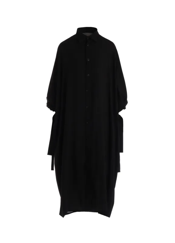 TA/PE GEORGETTE SHIRT DRESS made by Yohji Yamamoto