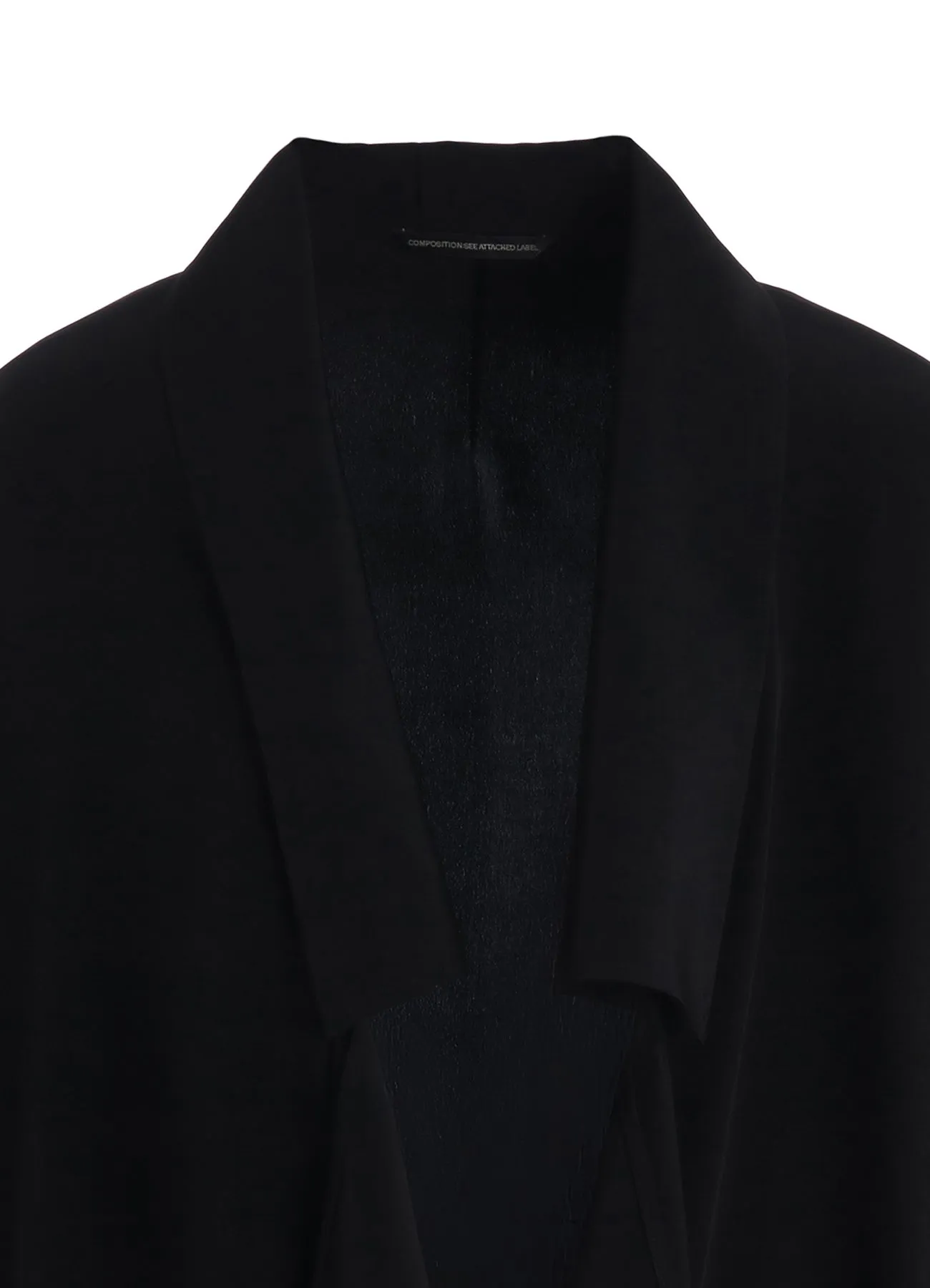 TA/PE CREPE DE CHINE COAT sold by Yohji Yamamoto product image thumbnail 5