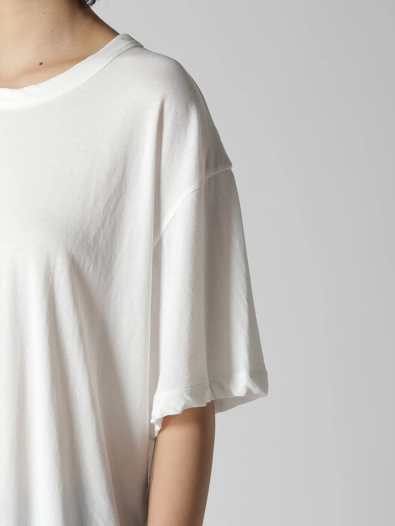 HARD-TWISTED JERSEY BIG TEE sold by Yohji Yamamoto product image thumbnail 4
