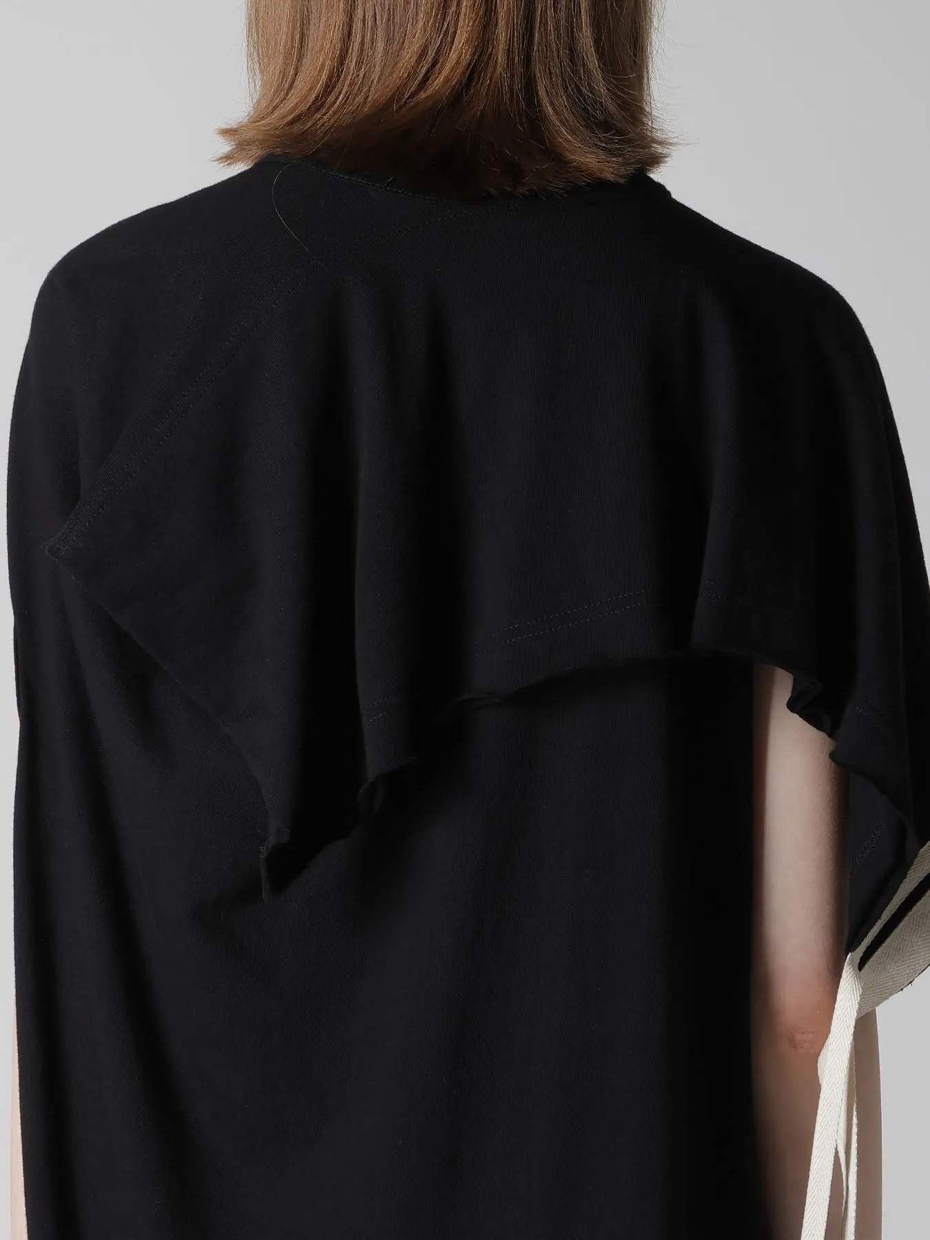 JERSEY UNBALANCE LINE DRESS sold by Yohji Yamamoto product image thumbnail 4