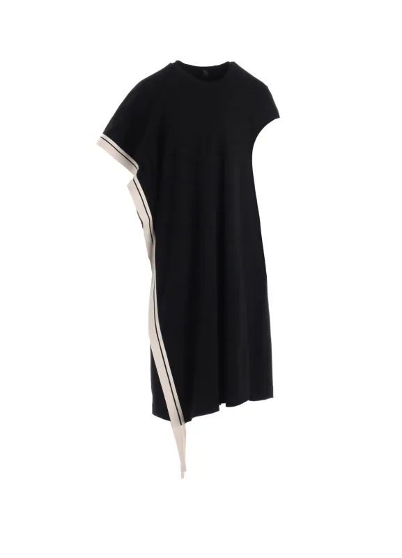 JERSEY UNBALANCE LINE DRESS made by Yohji Yamamoto