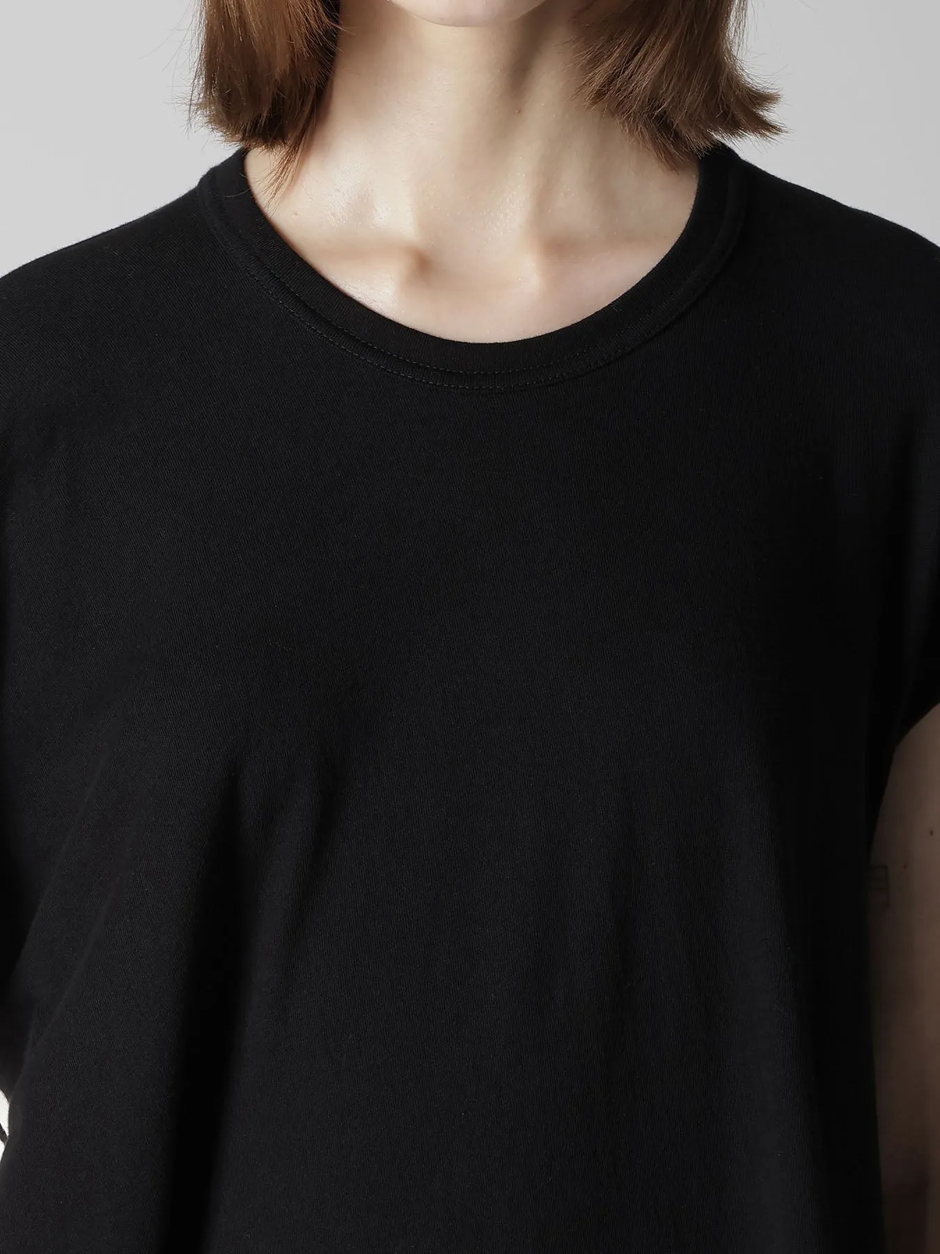 JERSEY UNBALANCE LINE DRESS sold by Yohji Yamamoto product image thumbnail 3