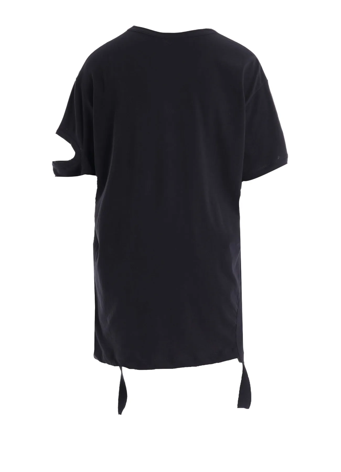 HARD-TWISTED JERSEY HOLLOW TEE A sold by Yohji Yamamoto product image thumbnail 4