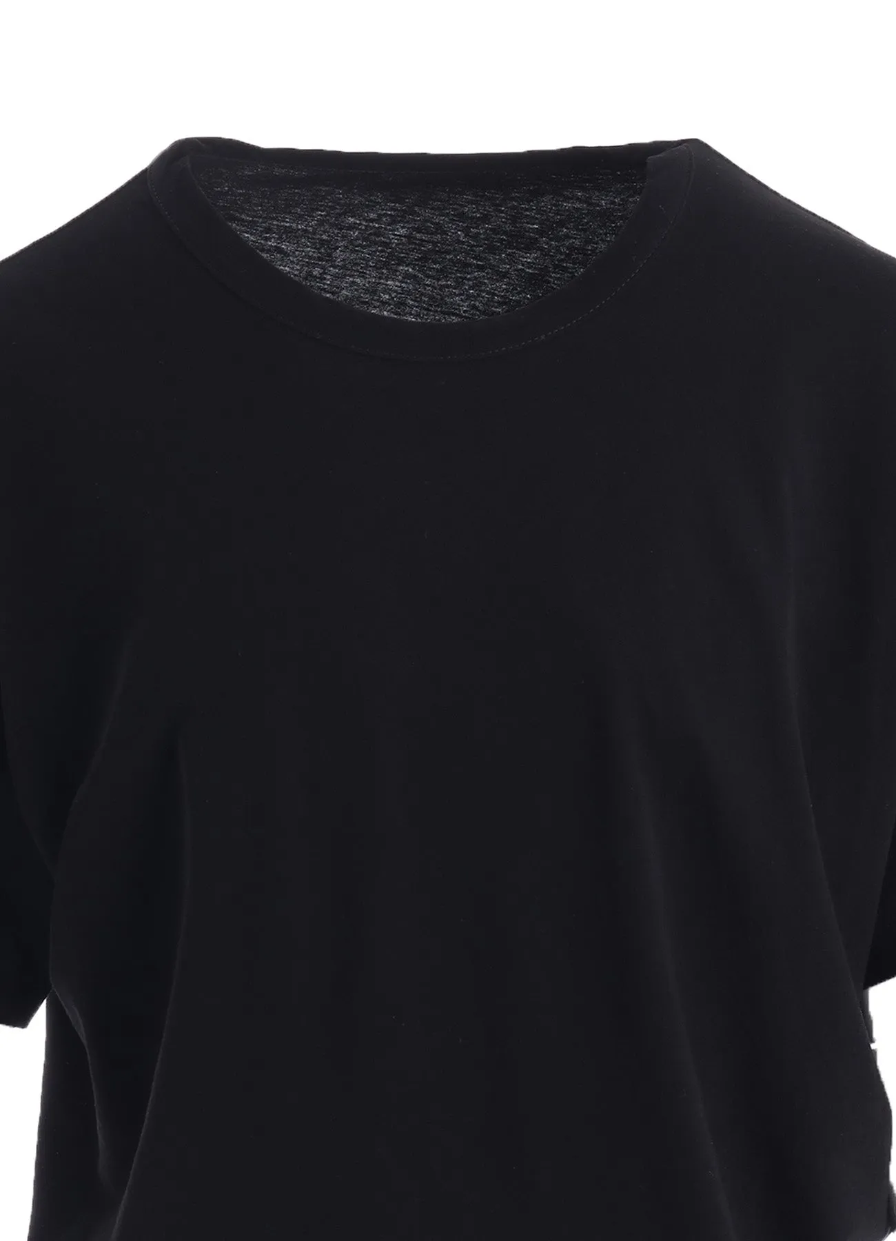 HARD-TWISTED JERSEY HOLLOW TEE A sold by Yohji Yamamoto product image thumbnail 5