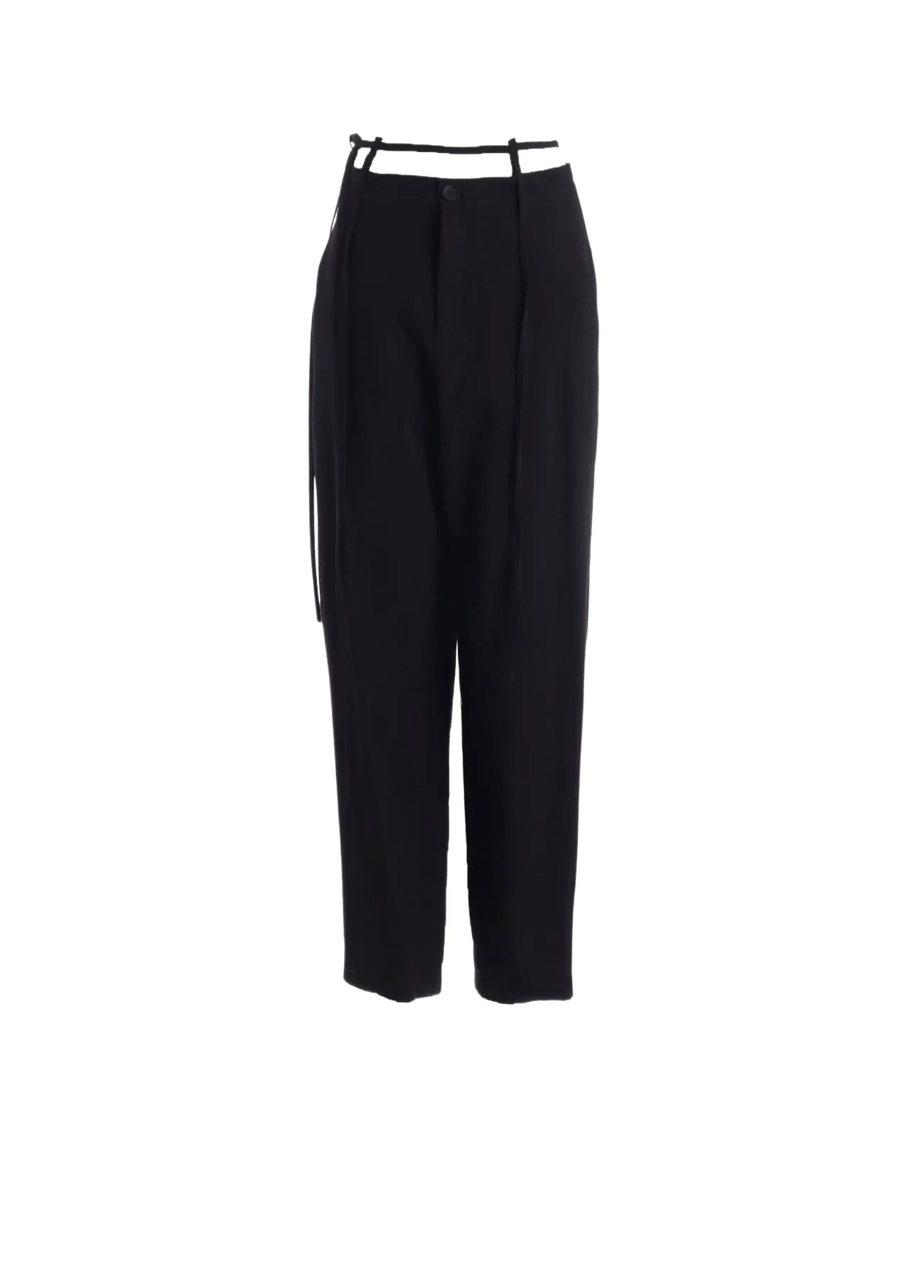 C/LI MUSLIN HANGING STRAP PANTS sold by Yohji Yamamoto