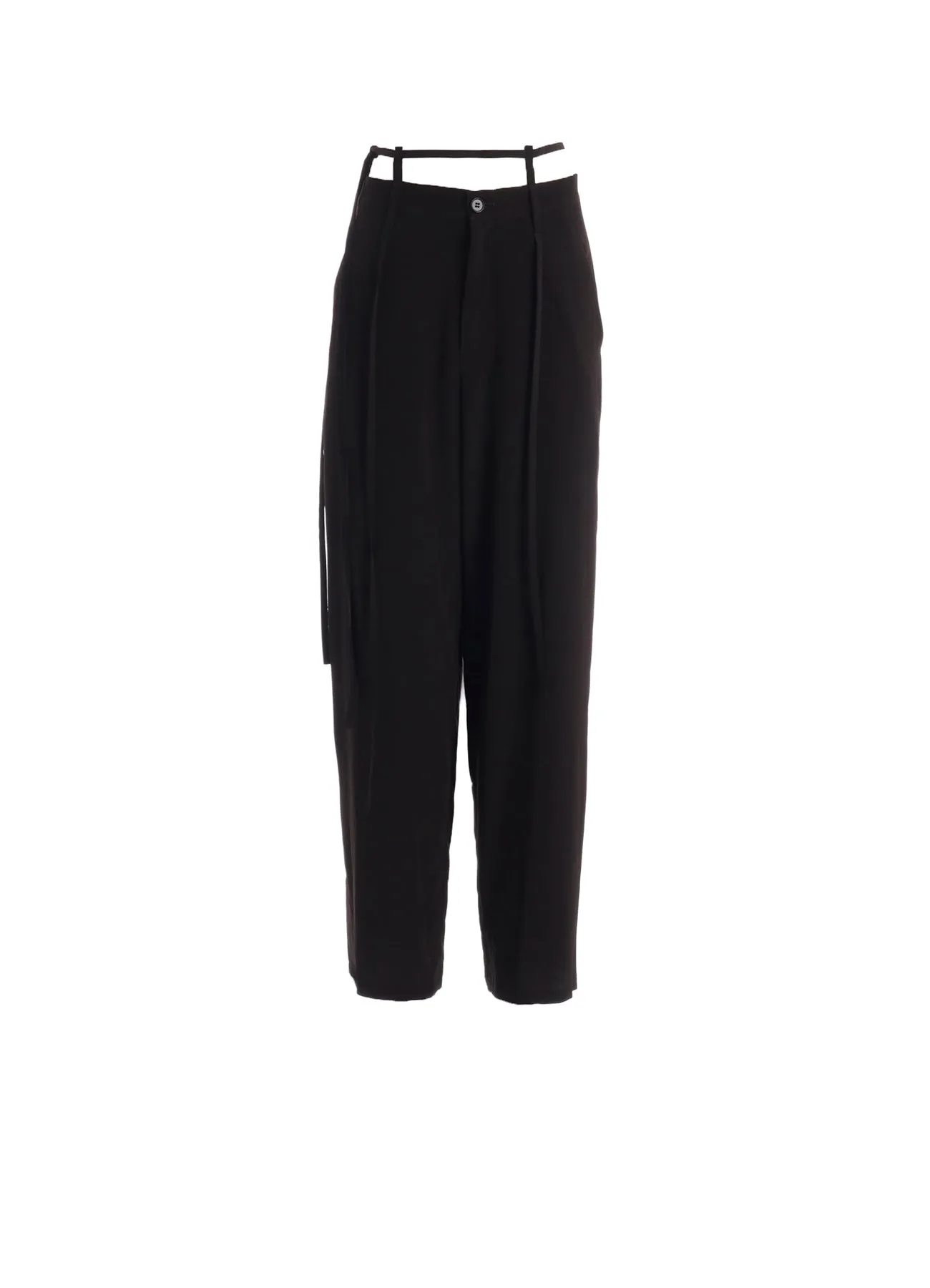 TA/PE DECHINE HANGING STRAP PANTS sold by Yohji Yamamoto