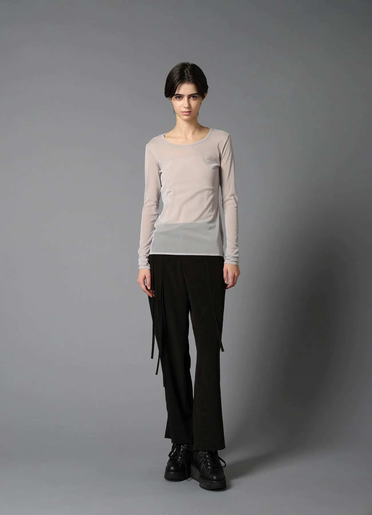 TA/PE DECHINE HANGING STRAP PANTS sold by Yohji Yamamoto product image thumbnail 2