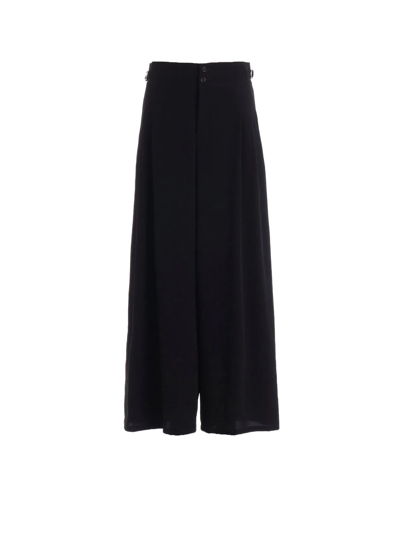 TA/PE DECHINE SIDE BELT PANTS sold by Yohji Yamamoto