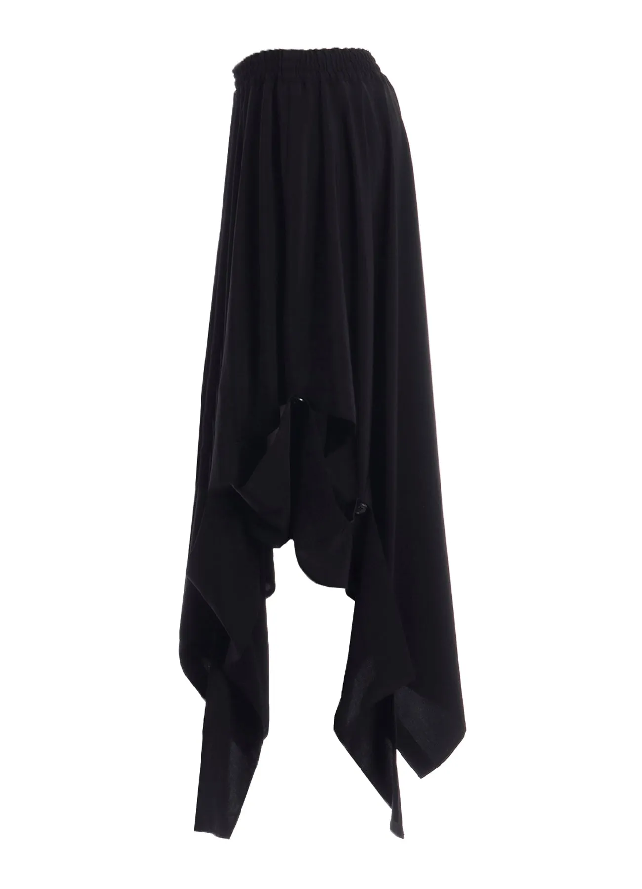 TA/PE DECHINE HEM DESIGN SKIRT sold by Yohji Yamamoto product image thumbnail 4