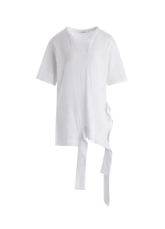 40/- SINGLE JERSEY ASYMMETRIC TEE made by Yohji Yamamoto