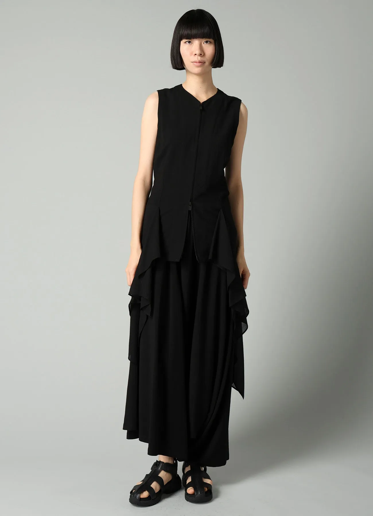 Ry/Li TROPICAL TRIANGLE PANTS sold by Yohji Yamamoto product image thumbnail 2