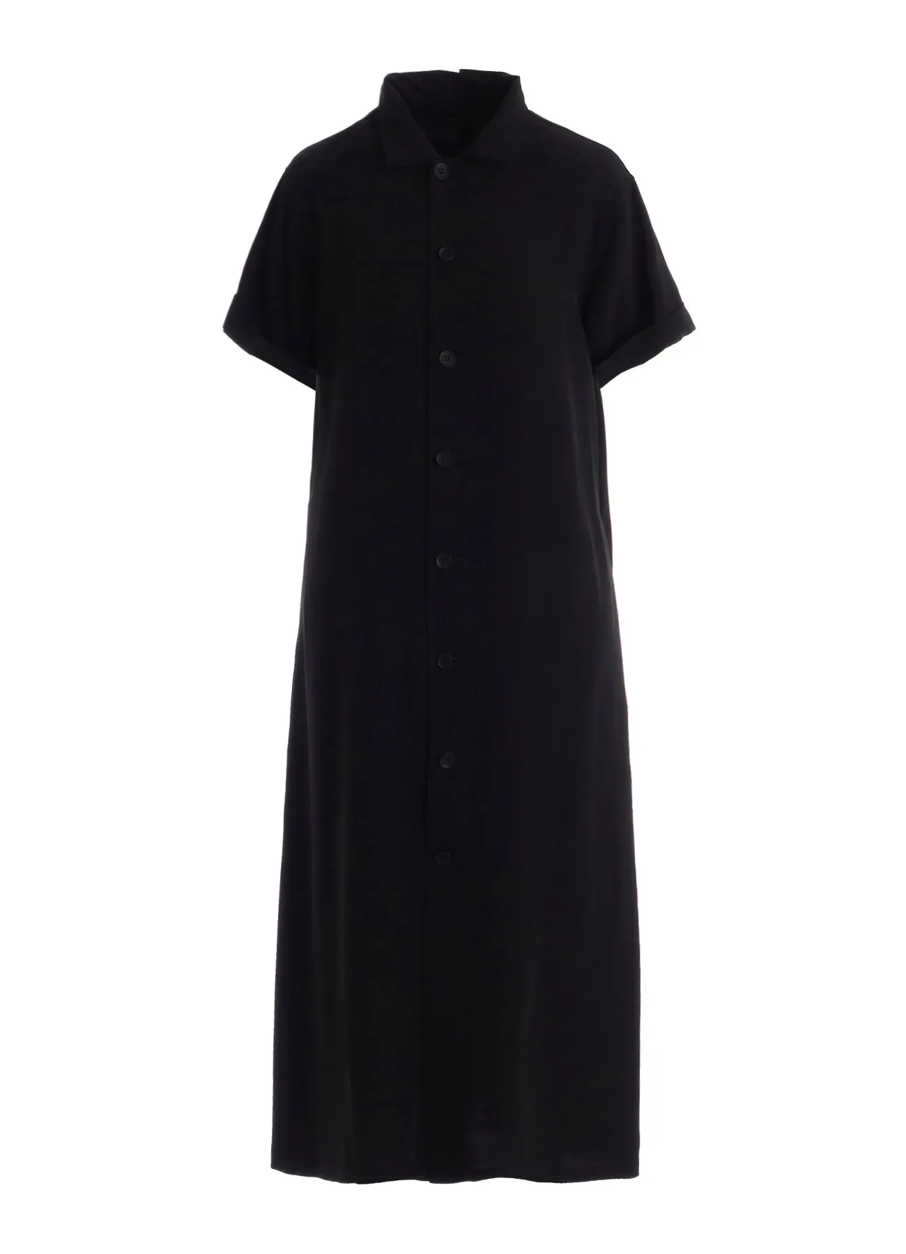 Ta/Pe CREPE DE CHINE LONG DRESS sold by Yohji Yamamoto product image thumbnail 2