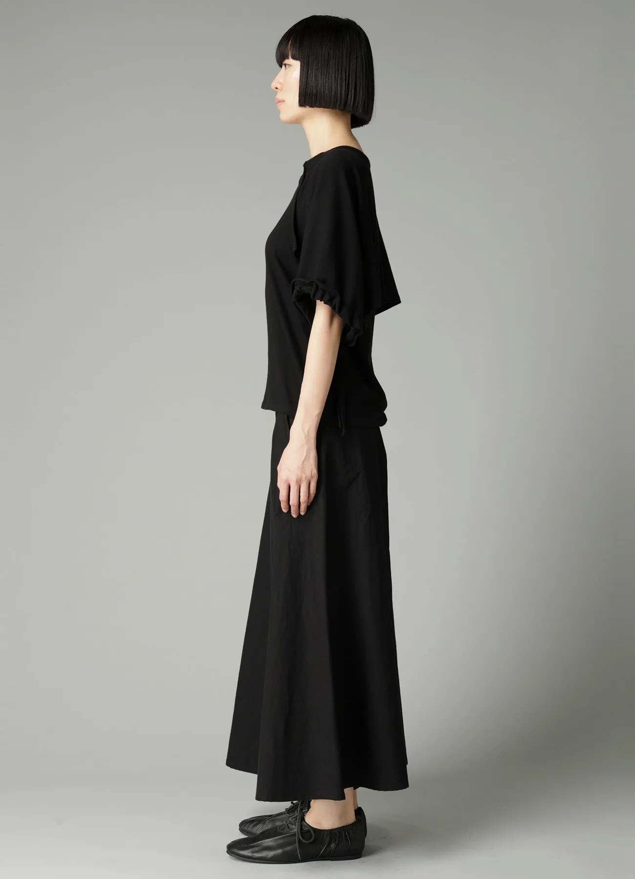 LOW D JERSEY RAGLAN SHORT SLV T sold by Yohji Yamamoto product image thumbnail 4