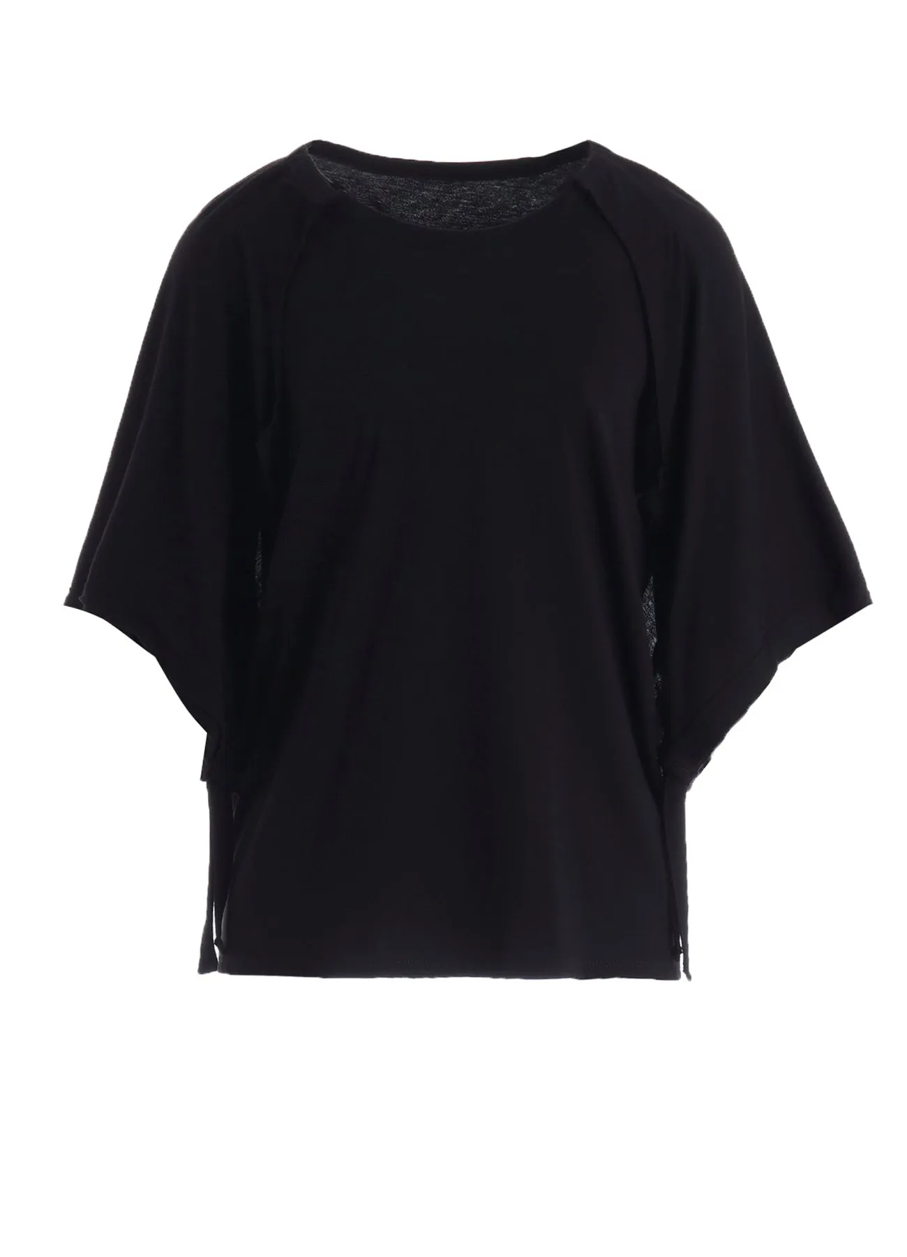 LOW D JERSEY RAGLAN SHORT SLV T sold by Yohji Yamamoto