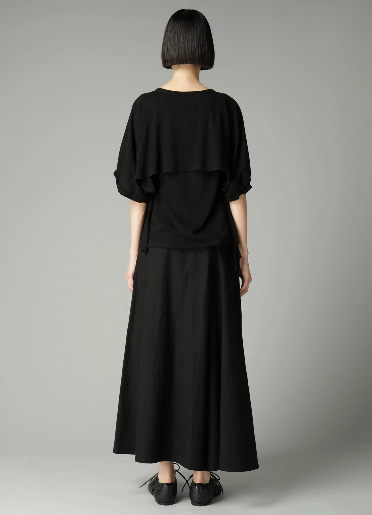 LOW D JERSEY RAGLAN SHORT SLV T sold by Yohji Yamamoto product image thumbnail 5