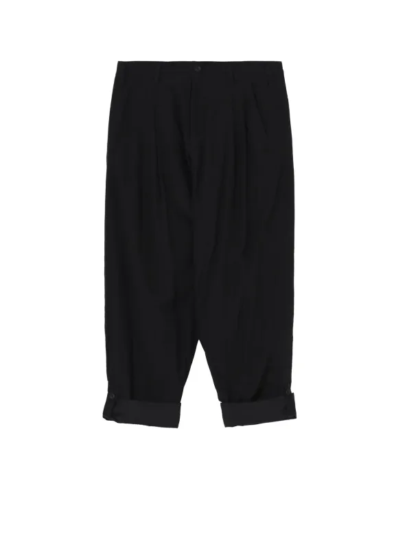 TC TUXEDO PANEL PANTS WITH HEM TABS made by Yohji Yamamoto