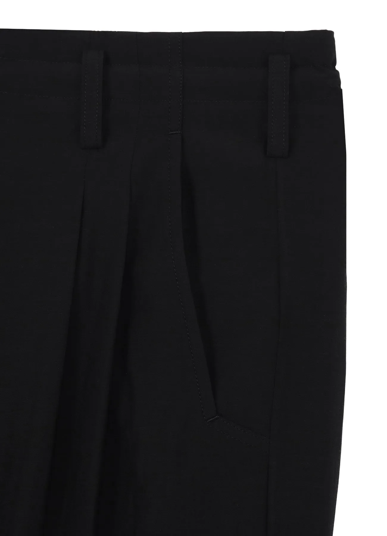 TC TUXEDO PANEL PANTS WITH HEM TABS sold by Yohji Yamamoto product image thumbnail 5