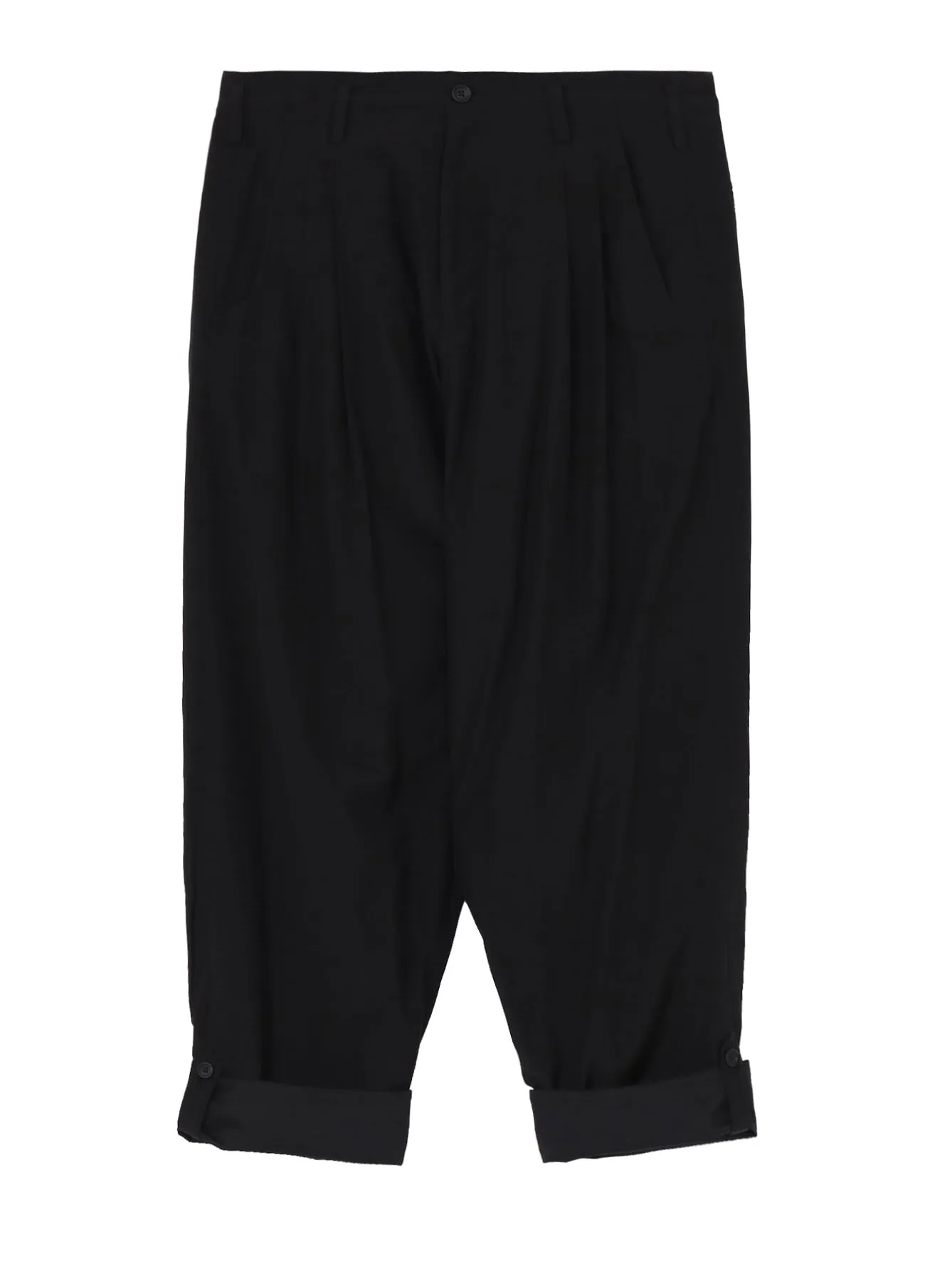 TC TUXEDO PANEL PANTS WITH HEM TABS sold by Yohji Yamamoto product image thumbnail 2