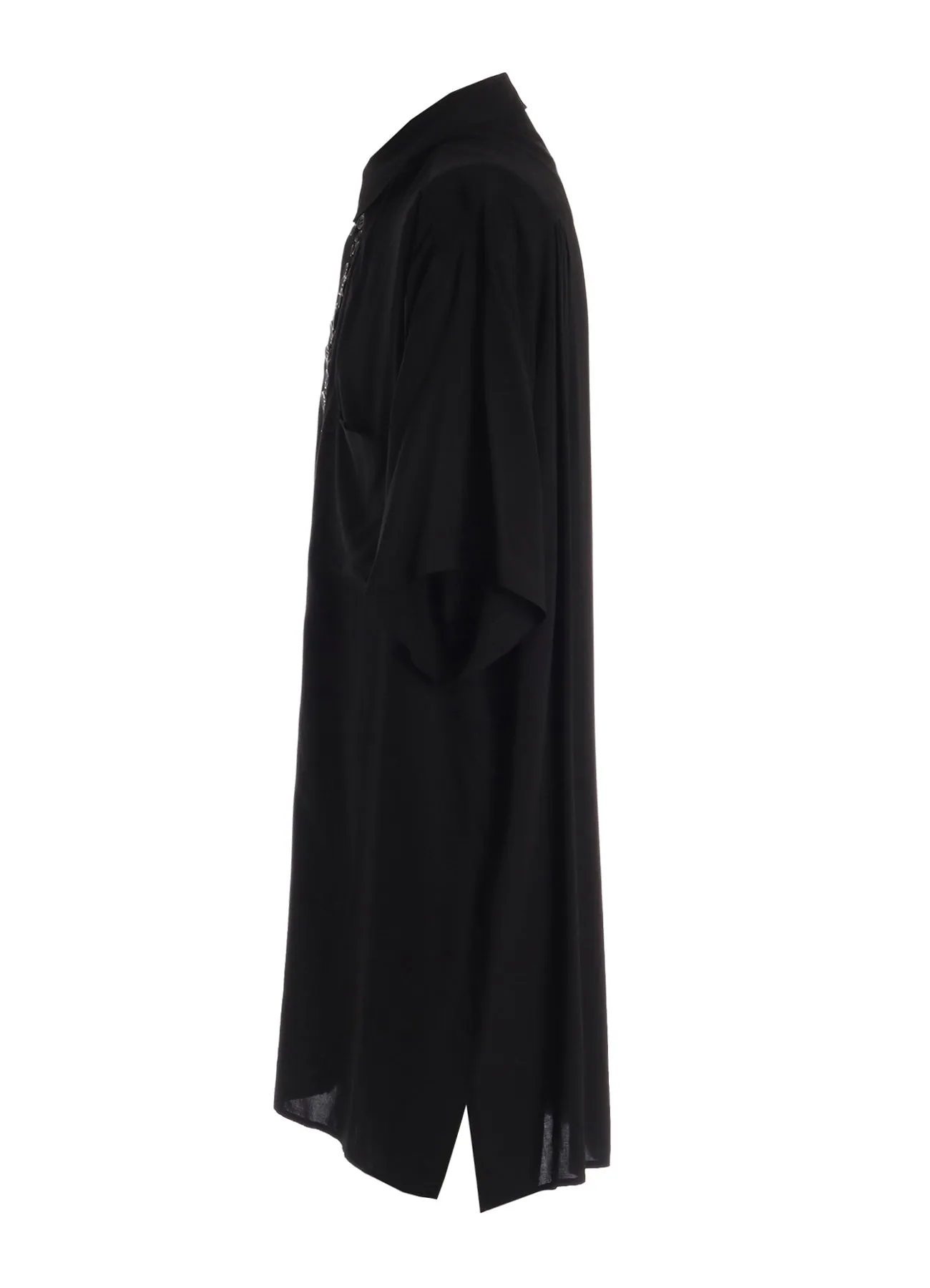 RAYON SHORT SLEEVE SHIRT WITH MANY BUTTONS sold by Yohji Yamamoto product image thumbnail 3